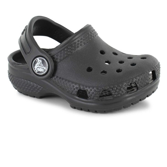 Crocs Classic Clog-T Black Infants Size 4C NEW - Picture 1 of 12